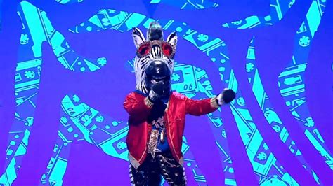 Zebra Celine trekt een streep onder ‘The Masked Singer  